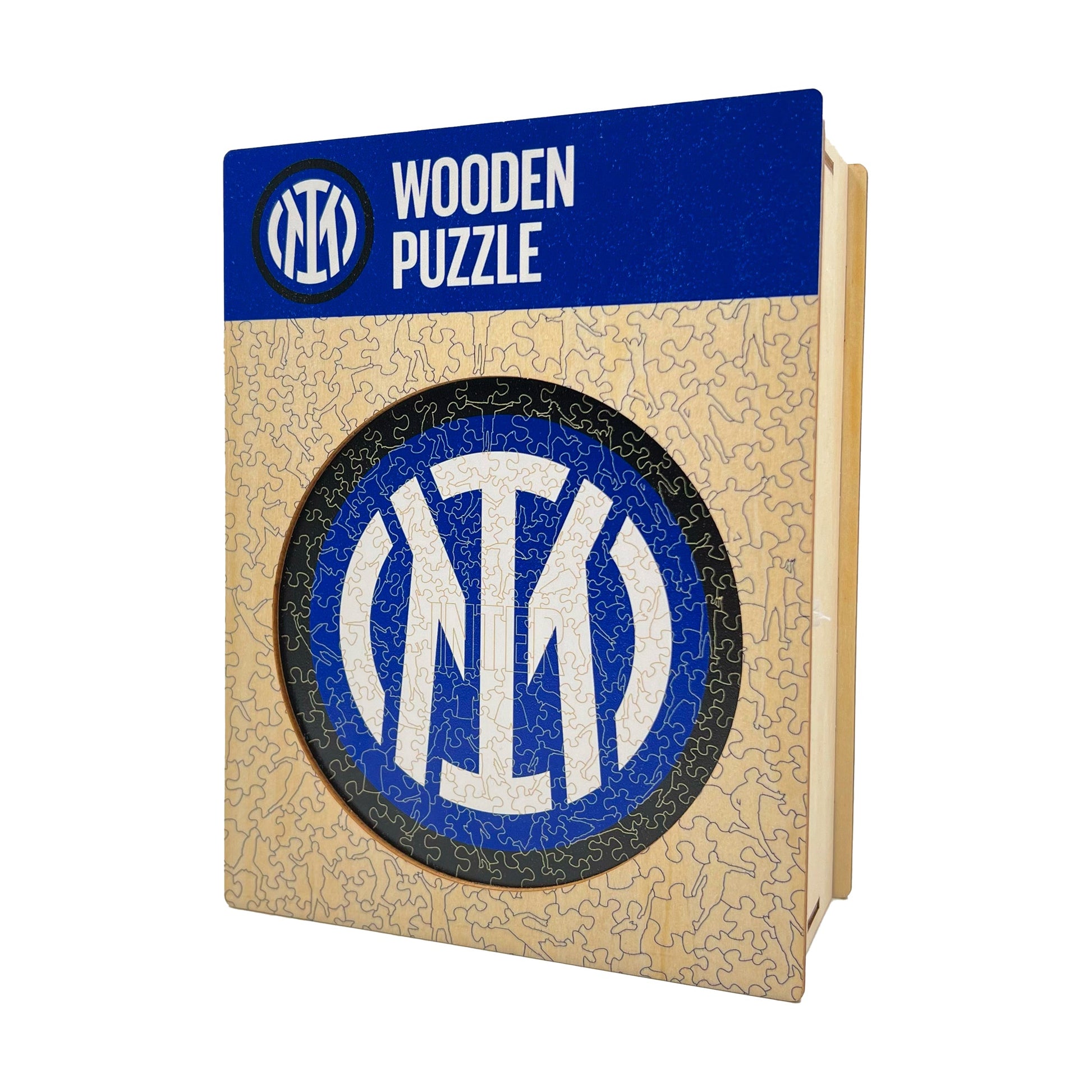 Iconic Puzzles Puzzle FC Inter Mailand Logo – 270 Teile – 37,5 × 37,5 cm – ab 10 J. – Holz
