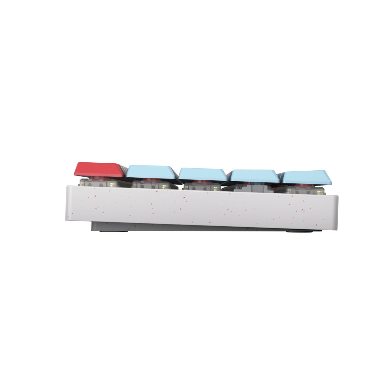 CHERRY MX-LP 2.1 Compact – Tastatur, kabellos (Bluetooth), UK-Layout (EN), Low-Profile, Weiss