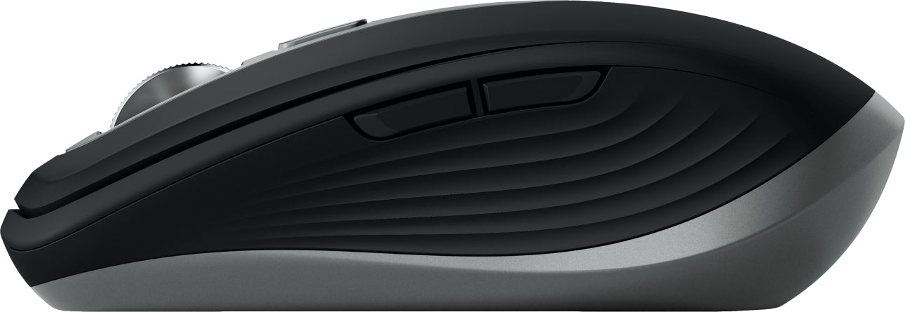 Logitech MX Anywhere 3S für Mac Mobile Maus – kabellos, aus recyceltem Kunststoff, schwarz/graphit