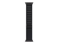 Apple Alpine Loop – Titan, Schwarz, M, für Apple Watch
