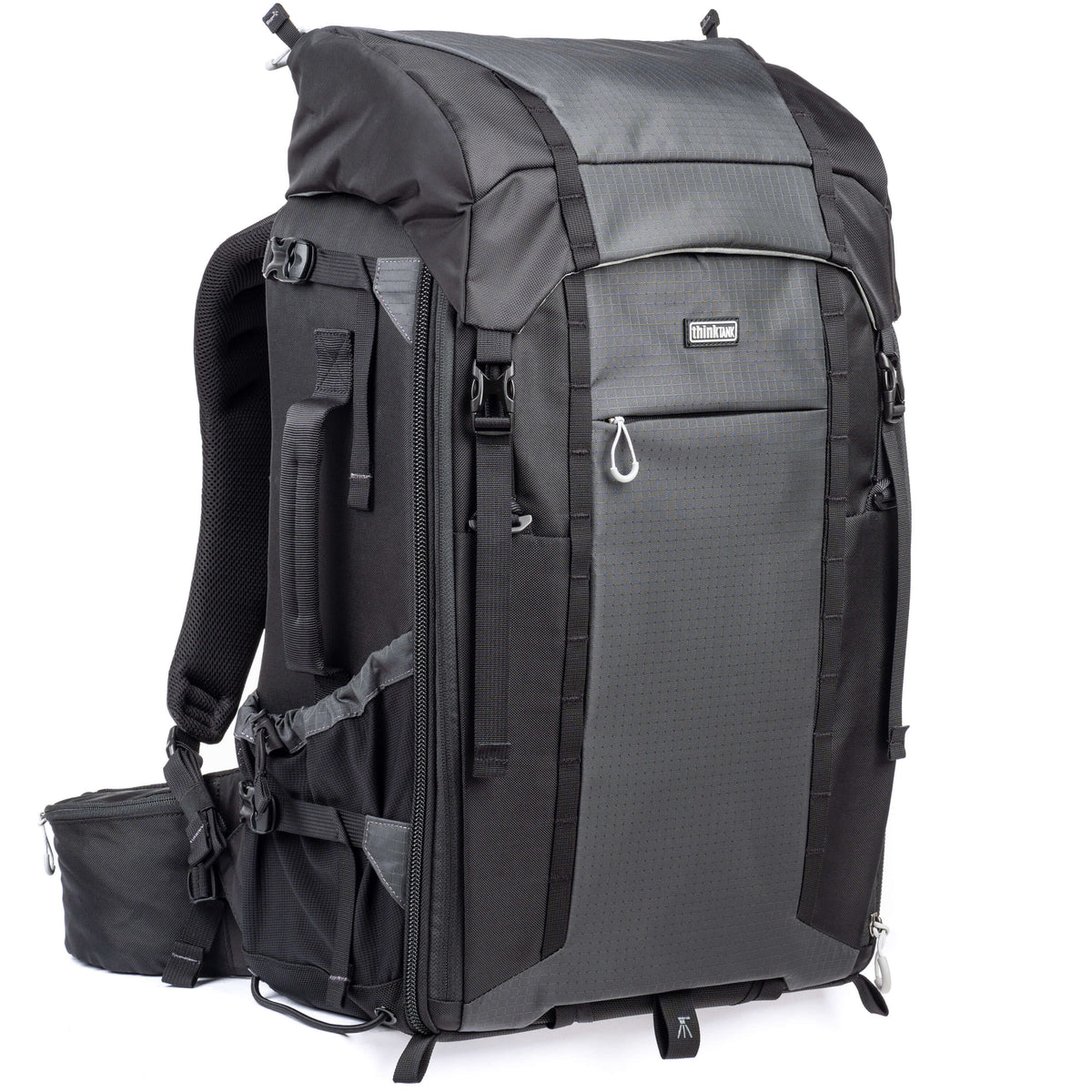 Think Tank FirstLight 46L+ Kamerarucksack – 46 l, 8 Objektive, wasserabweisend – für DSLR, Drohnen – Schwarz