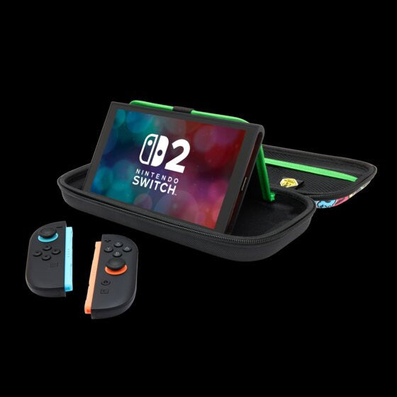 PowerA NSCS0603 – Hartschalenkoffer für Nintendo Switch-Serie (Switch 2/OLED/Lite), 9 Spielkarten, 2 microSD