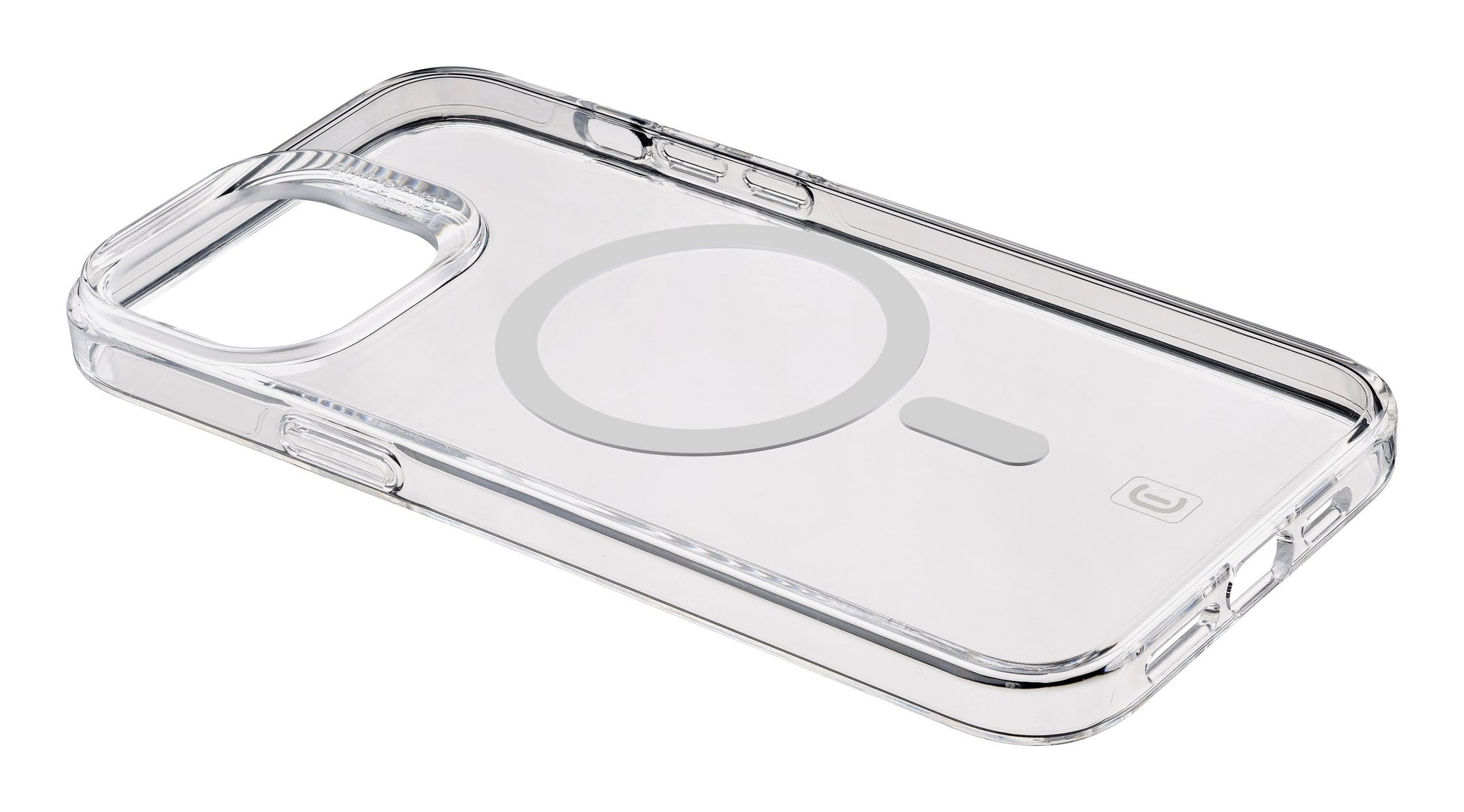 Cellularline Gloss Mag Backcover – für Apple iPhone 15, MagSafe, Kunststoff, Transparent