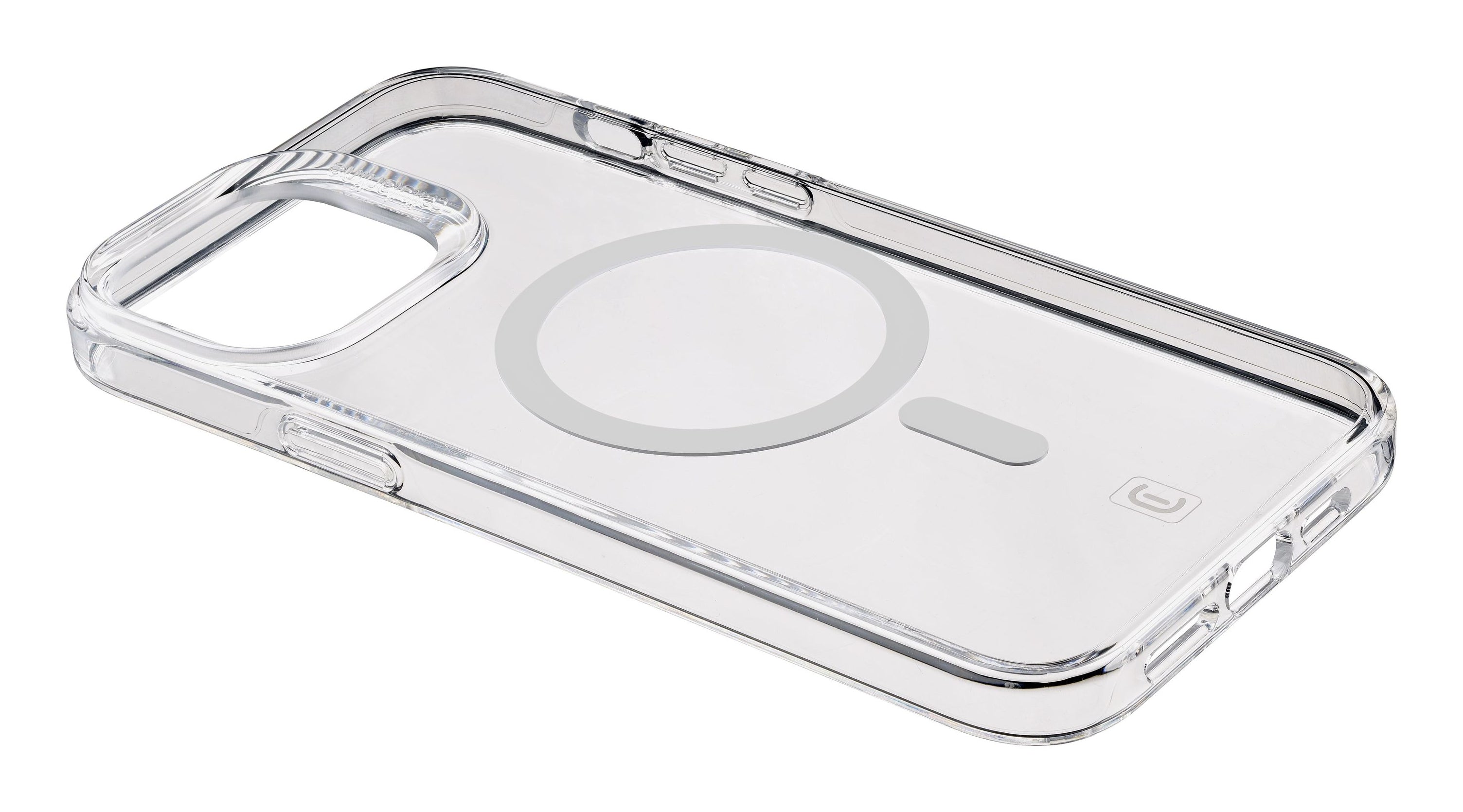 Cellularline Gloss Mag Backcover – für Apple iPhone 15 Pro, Kunststoff, Transparent