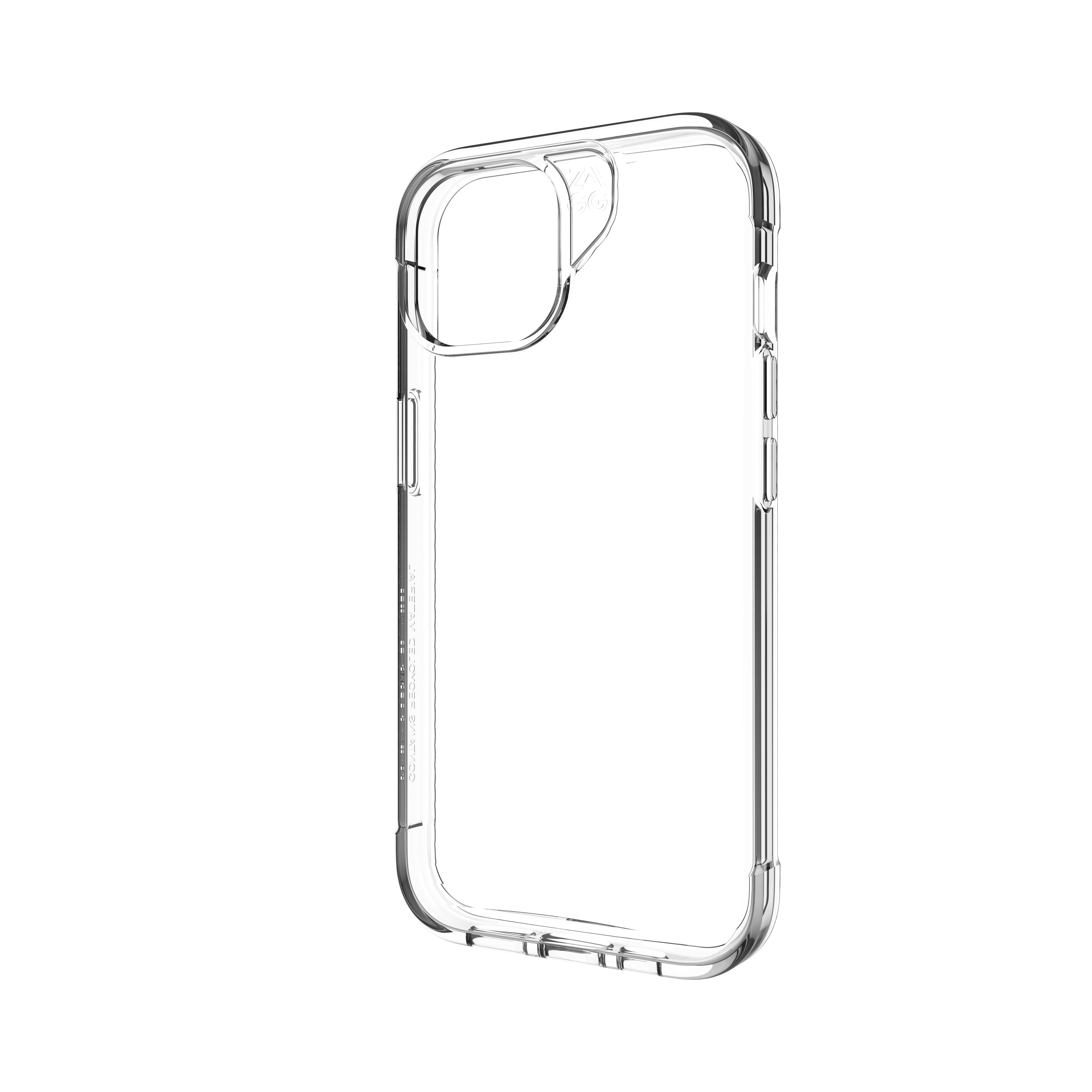 ZAGG Backcover Luxe – für Apple iPhone 15/14/13 – transparent