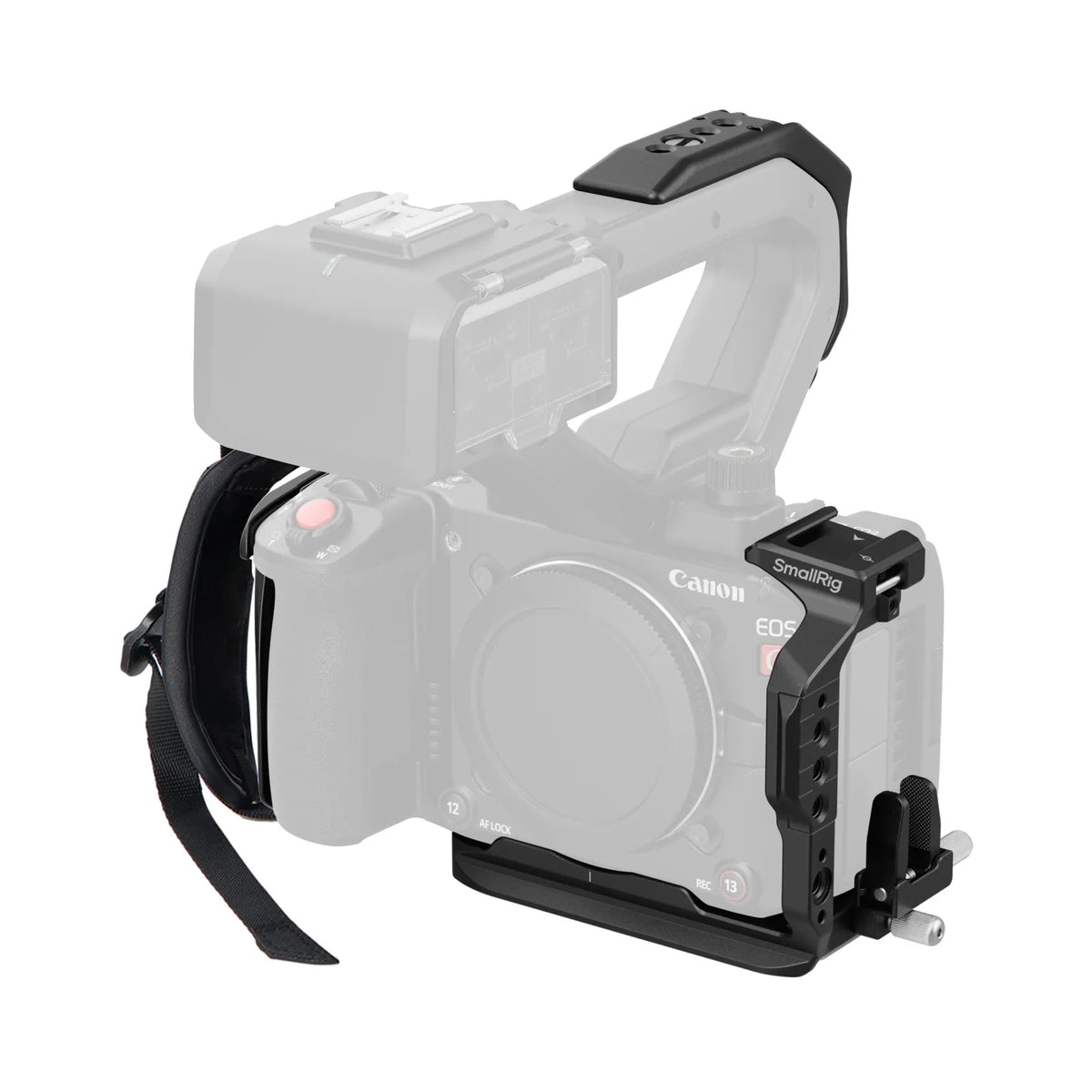 SmallRig Cage Kit – Aluminium, 181,4 × 114,3 × 174,2 mm – für Canon EOS C50 – Schwarz