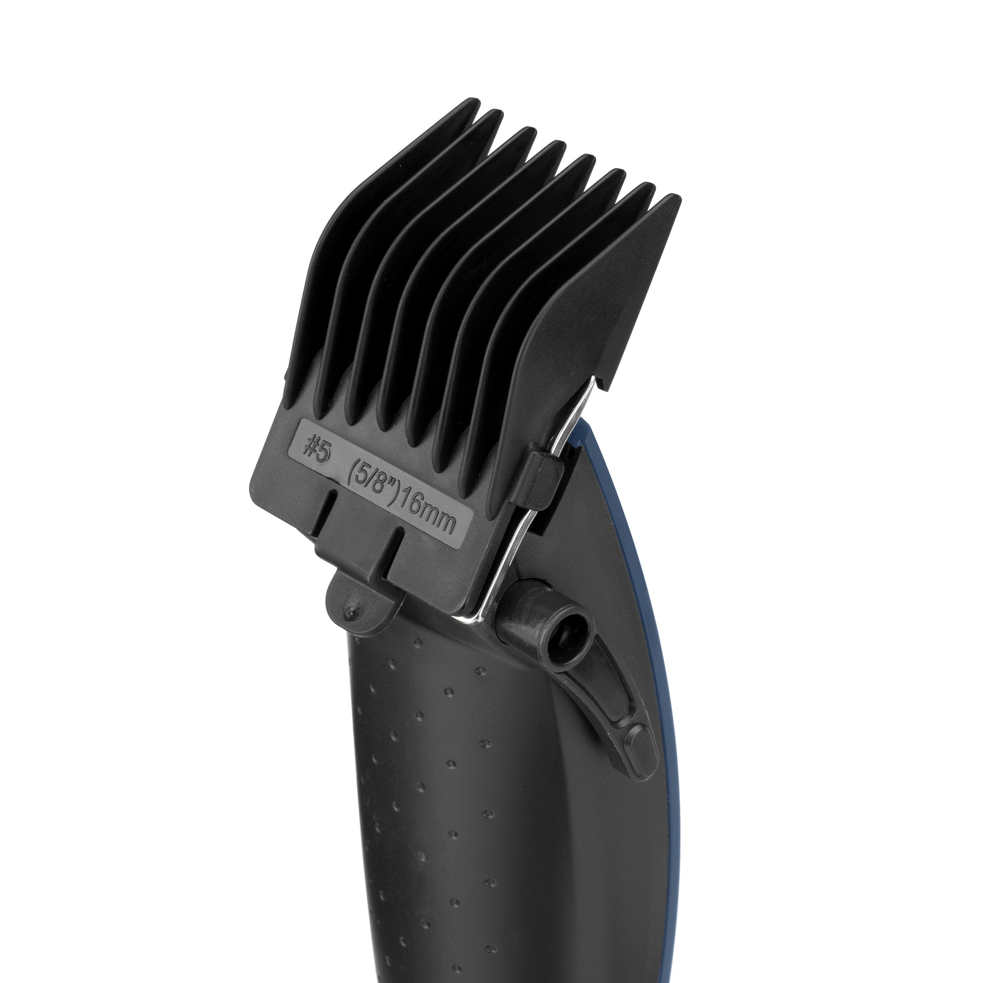 BaByliss Haarschneider E695E – netzbetrieben, 3–25 mm, 8 Kammaufsätze, Edelstahlklingen – blau