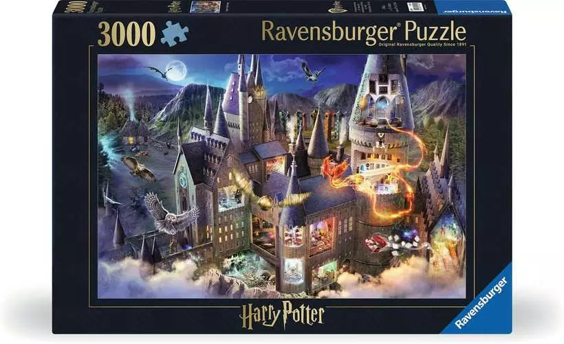 Ravensburger Puzzle Hogwarts Interior (Film) – 3000 Teile – 121 × 80 cm – ab 14 Jahren