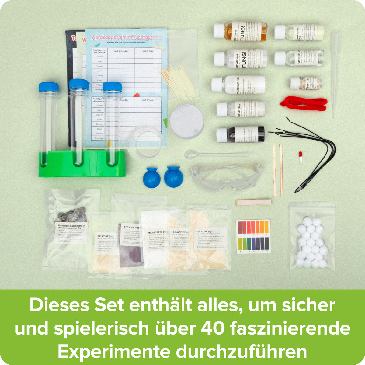 Franzis Verlag Experimentier-Set – GEOlino: Das grosse Chemieset, Chemie, ab 10 Jahren