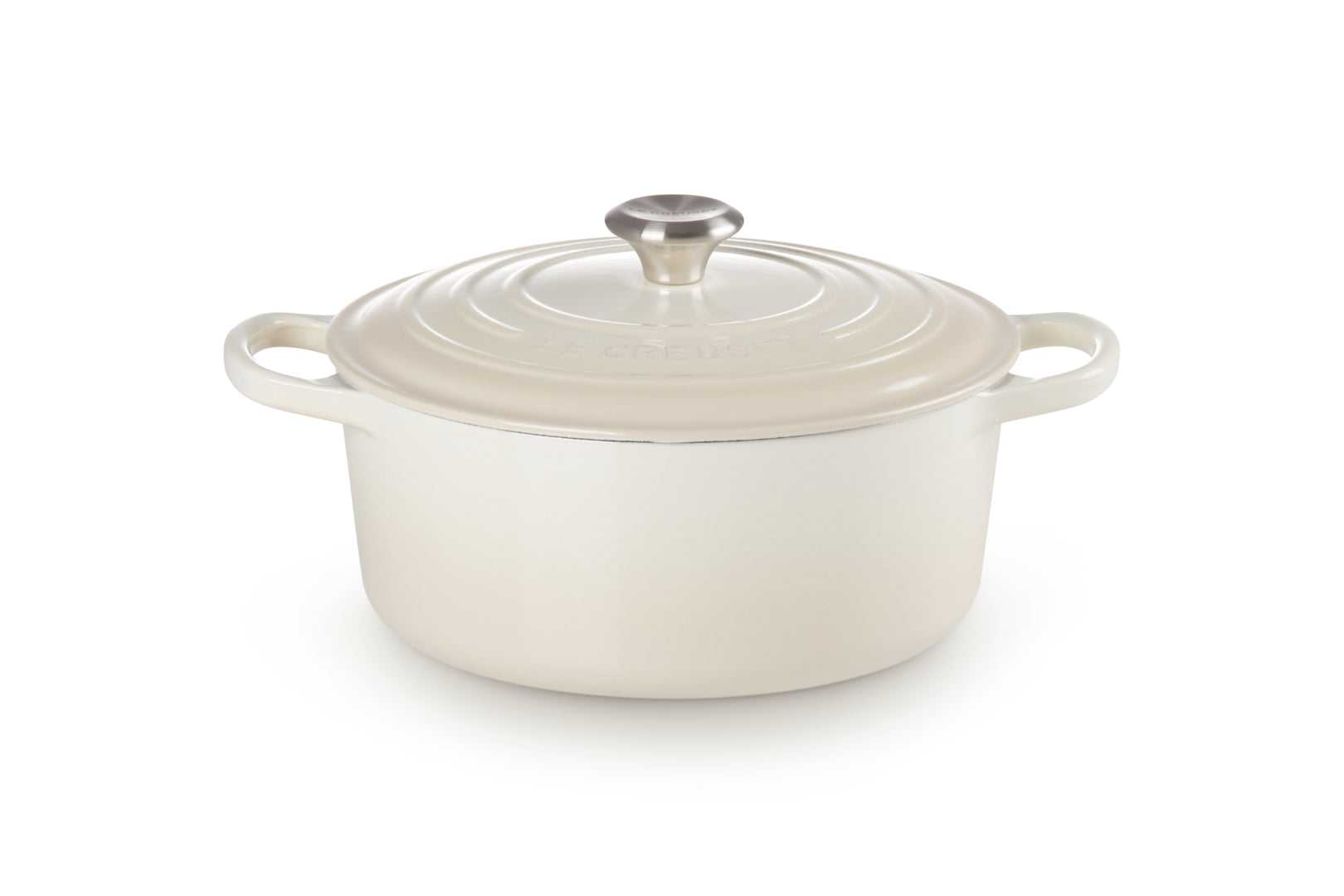 Le Creuset Kochtopf Signature Roaster – 5,3 l, Ø 27,4 cm, Gusseisen, für Induktion, Gas, Glaskeramik und mehr