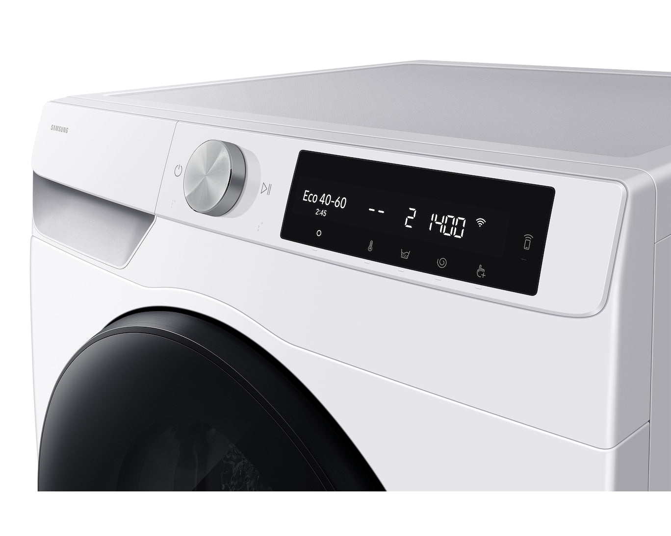 Samsung Waschtrockner WD6400H – 9 kg Waschen/6 kg Trocknen, AI Wash & Inverter, Energieklasse D – Weiss