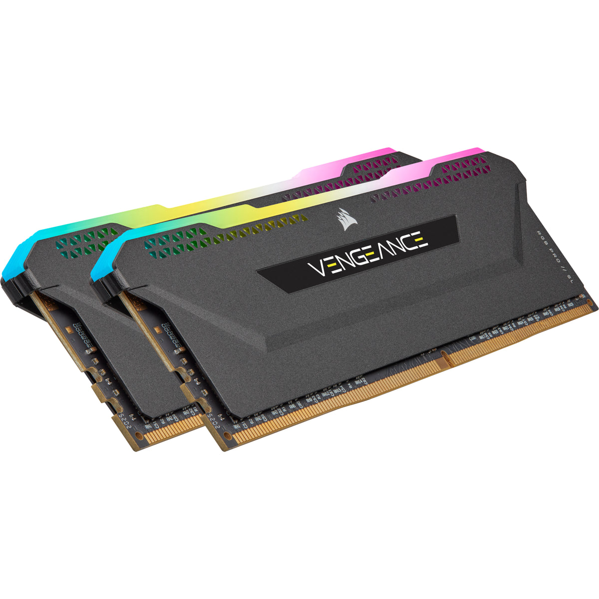 Corsair Vengeance RGB Pro – DDR4 Arbeitsspeicher – 32 GB (2×16 GB), 3200 MHz, CL16, RGB, 288-Pin DIMM