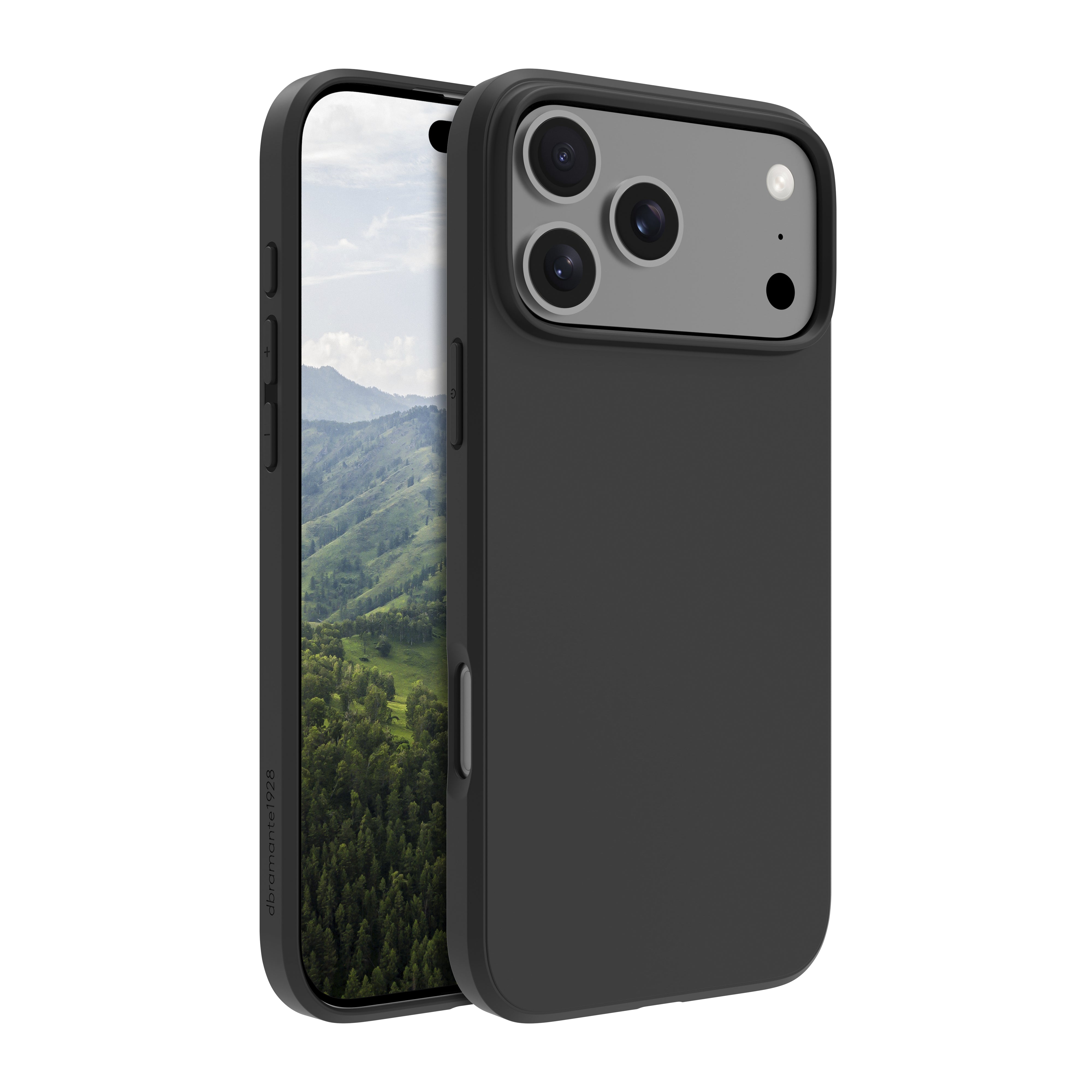 dbramante1928 Greenland Backcover – für Apple iPhone 17 Pro Max, Kunststoff, schwarz, bis 1,2 m sturzsicher