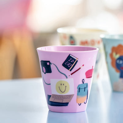 Koziol Tasse – 300 ml, Kunststoff (recycelt), Mehrfarbig, spülmaschinenfest