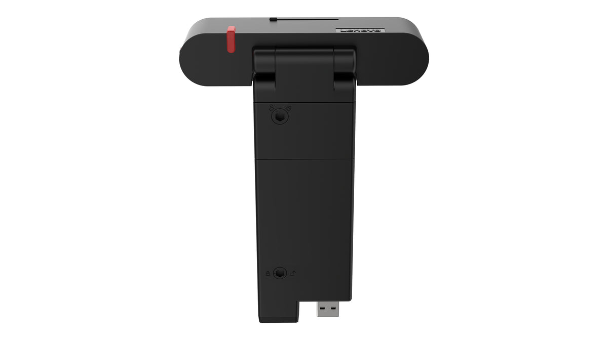 Lenovo MC60 Webcam – Full HD 1080p, 30 fps, Autofokus, USB 2.0, Sichtschutz – Schwarz