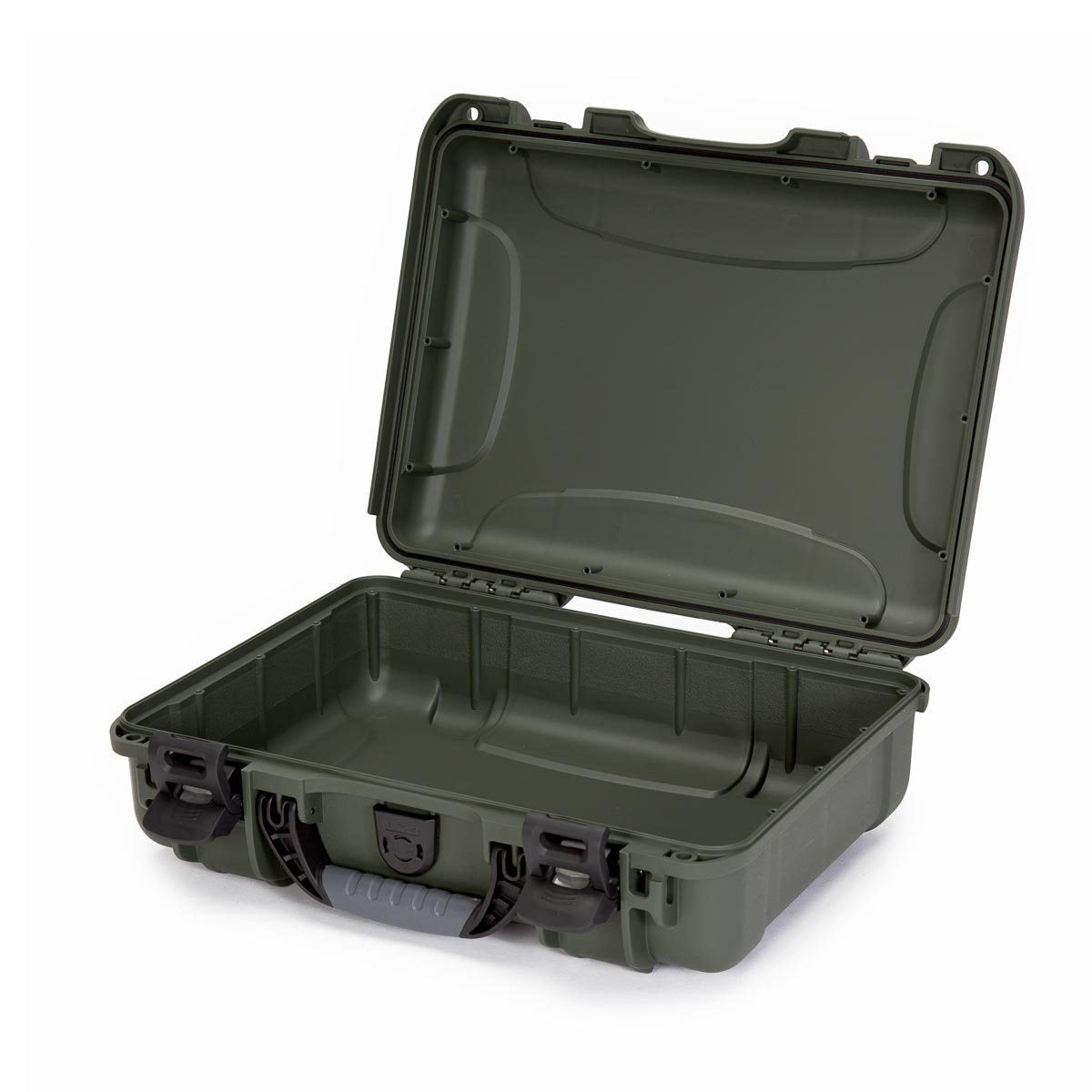 Nanuk Schutzkoffer 910 – Hartschale, Olivgrün, 36,3 × 12 × 28,2 cm
