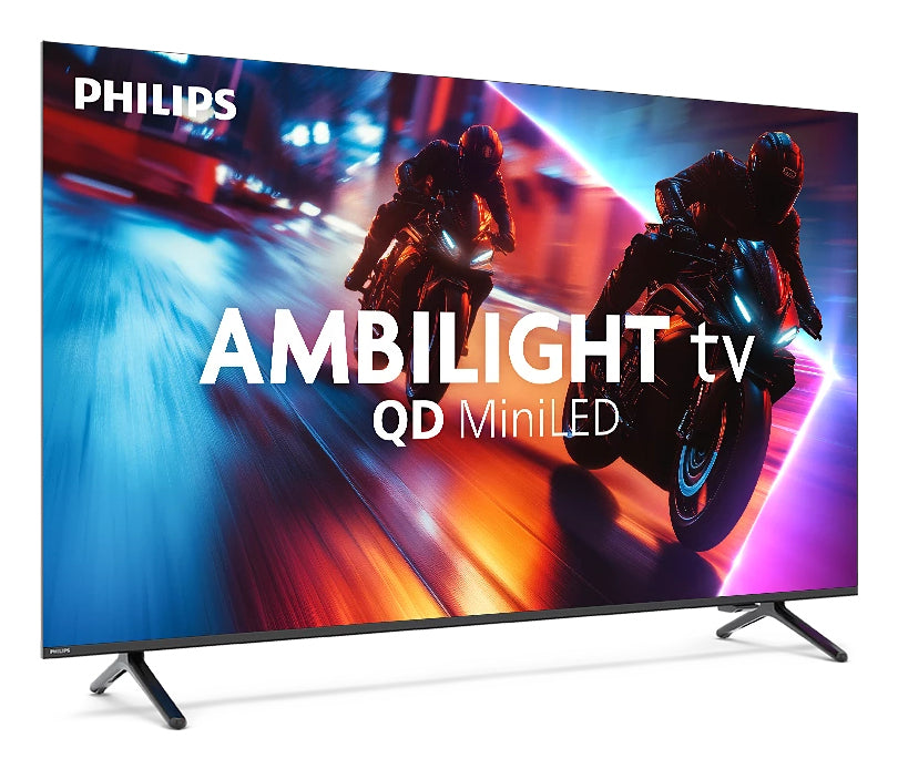 Philips 55MLED910/12 – 55" TV – 4K UHD – QD Mini-LED – Titan OS – 144 Hz – Dolby Vision, HDR10+