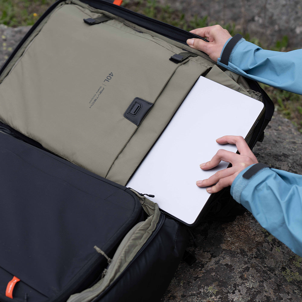PGYTECH OnePro Flex 40 L Kamerarucksack – Cordura/Polyamid, spritzwassergeschützt – Schwarz
