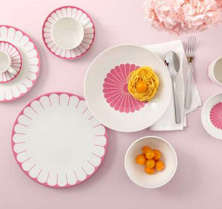 Villeroy & Boch Fleur Cassis Untertasse – Porzellan, Pink