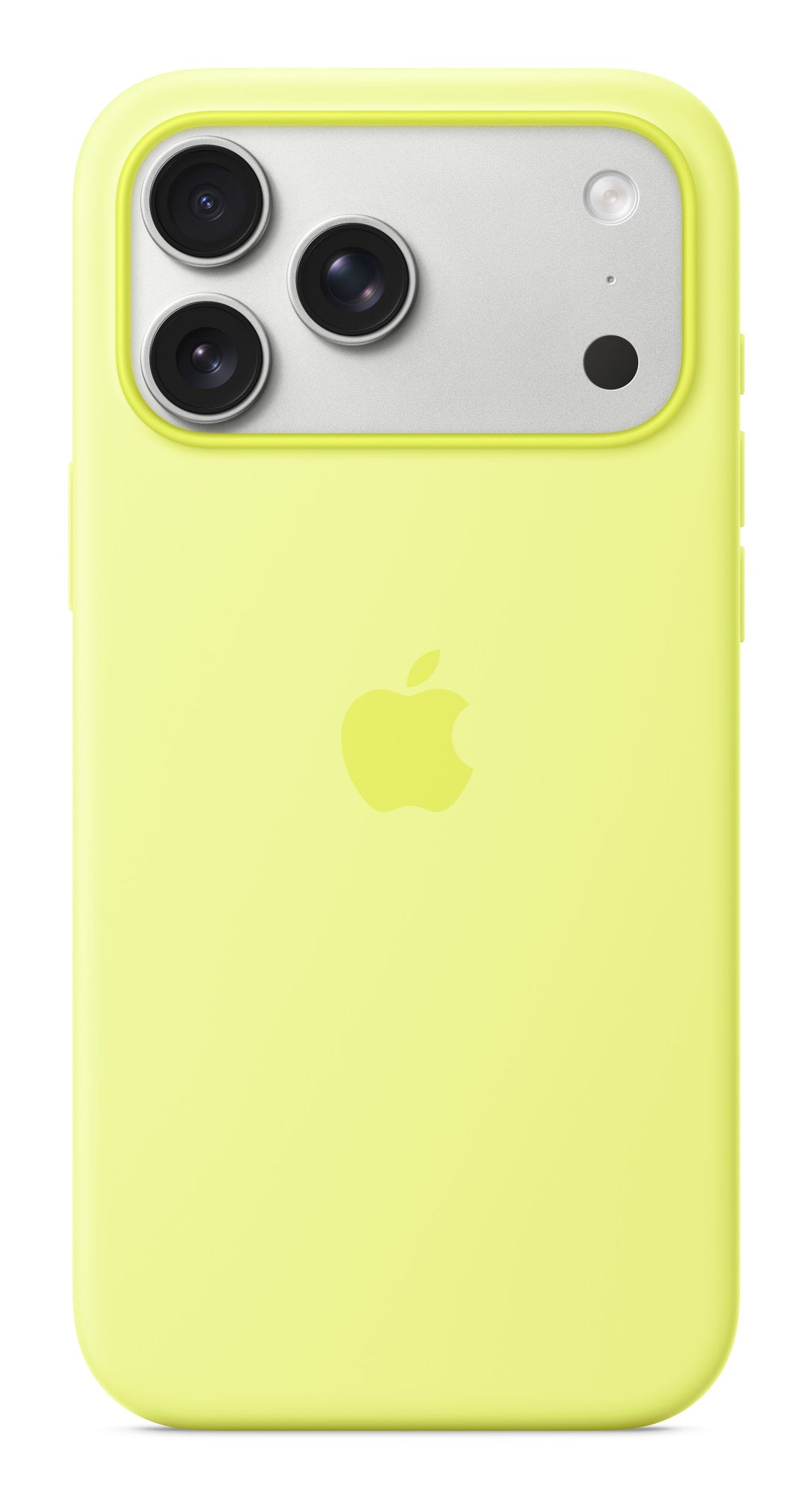 Apple Backcover – für Apple iPhone 17 Pro Max – gelb – Silikon – MagSafe-kompatibel, mit Kordel