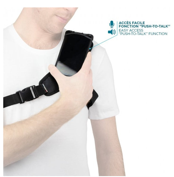 Mobilis Halterung – Brustgurt-Clip, für HHD 5–7, Silikon