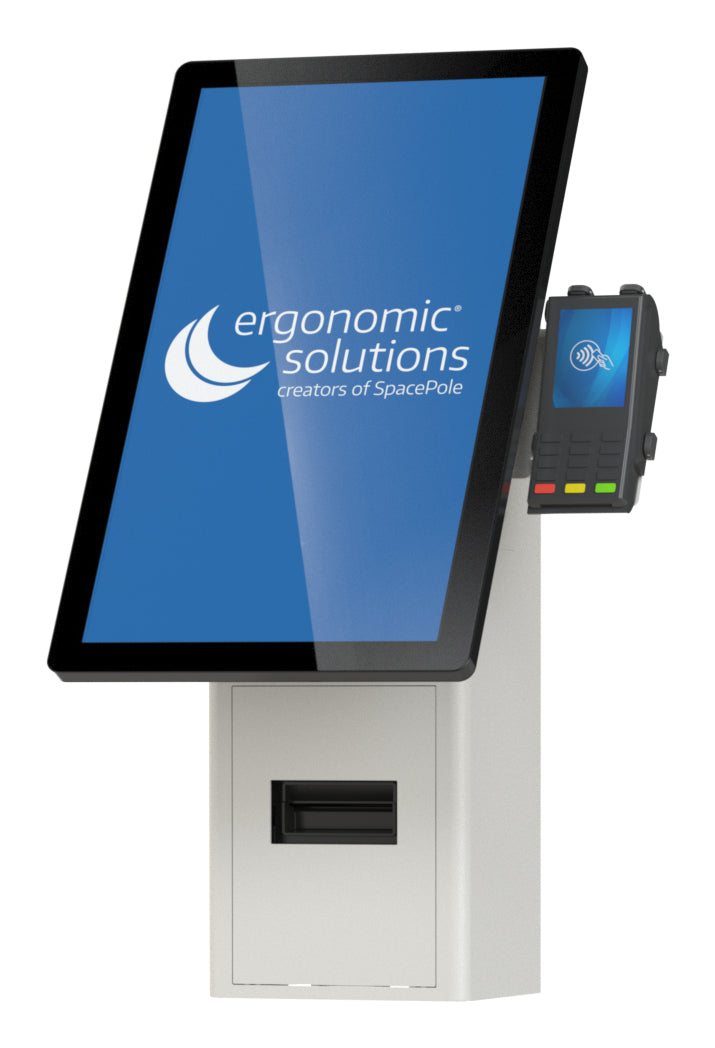 Ergonomic Solutions SpacePole SPK402-02 – Monitor-Wandhalterung – 15–27" – VESA 75×75/100×100 mm