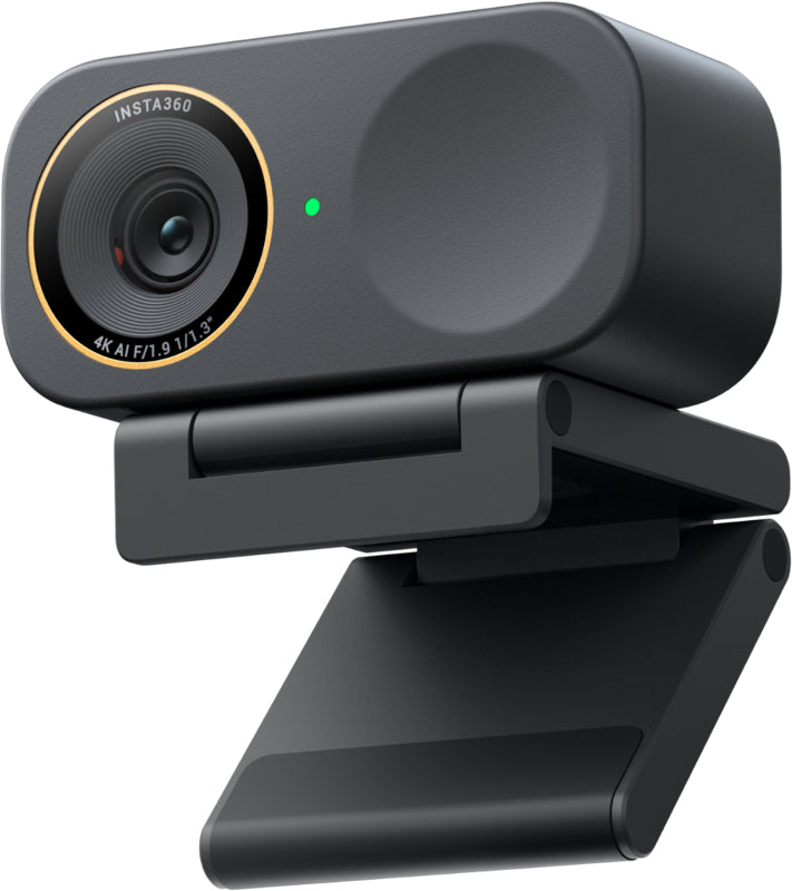 Insta360 Link2C Pro Webcam – 4K Ultra HD, 60 fps, Autofokus, USB-C, HDR – Schwarz
