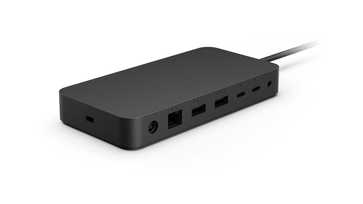 Microsoft Surface Thunderbolt 4 Dock – für Thunderbolt-4-Geräte, schwarz