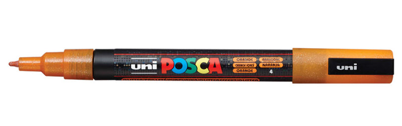 Uni-Ball Uni Posca Permanent Marker für dunkles Papier – Orange