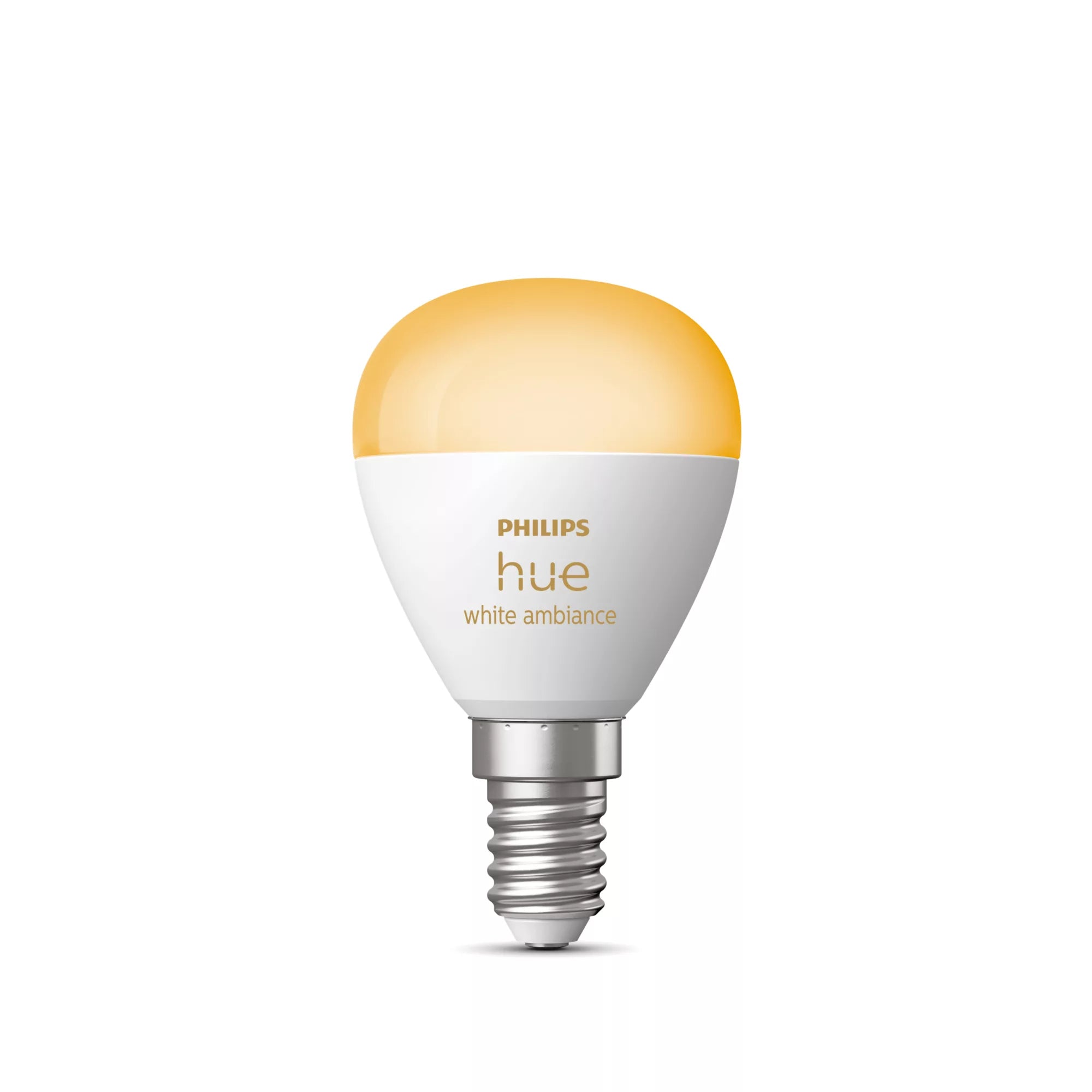Philips by Signify Philips Hue Smart-Leuchtmittel E14 White Ambiance – 470 lm, 2200–6500 K/mehrfarbig, App-Steuerung, dimmbar