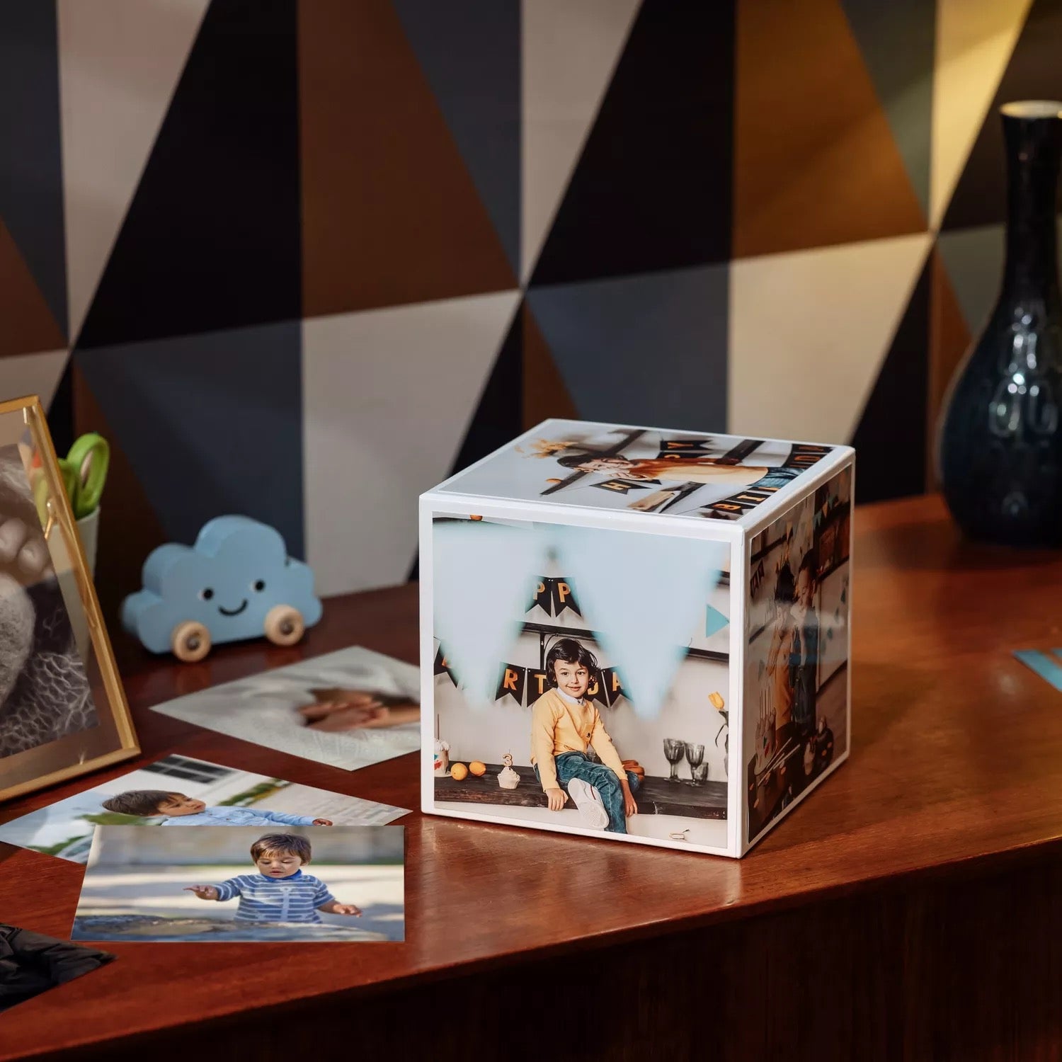 Canon Photo Cube Creative Fotopapier – glänzend, 127 × 127 mm, 40 Blatt – für Canon PIXMA-/MAXIFY-Drucker
