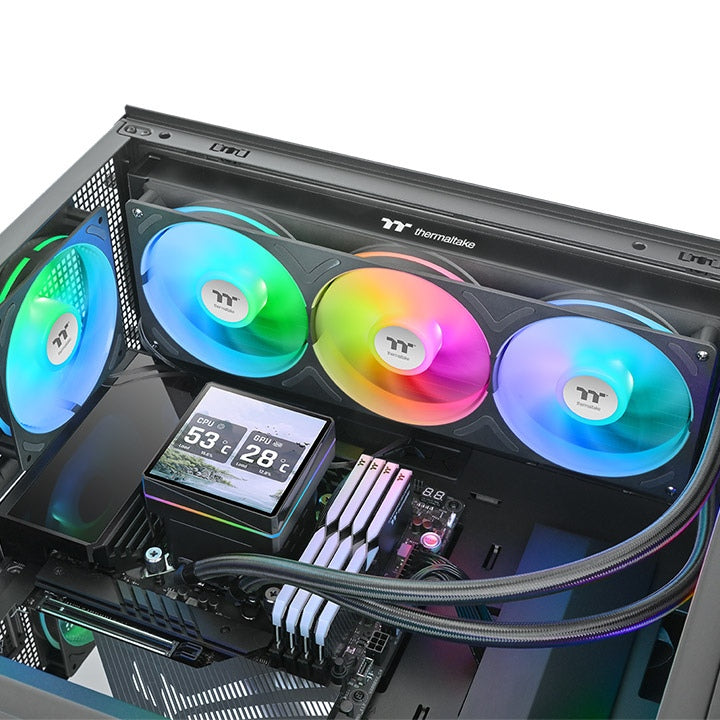Thermaltake TH360 V3 Ultra ARGB Sync – Wasserkühlung – 360 mm, 3×120 mm, ARGB, für LGA 1700/AM5/AM4 u. a.