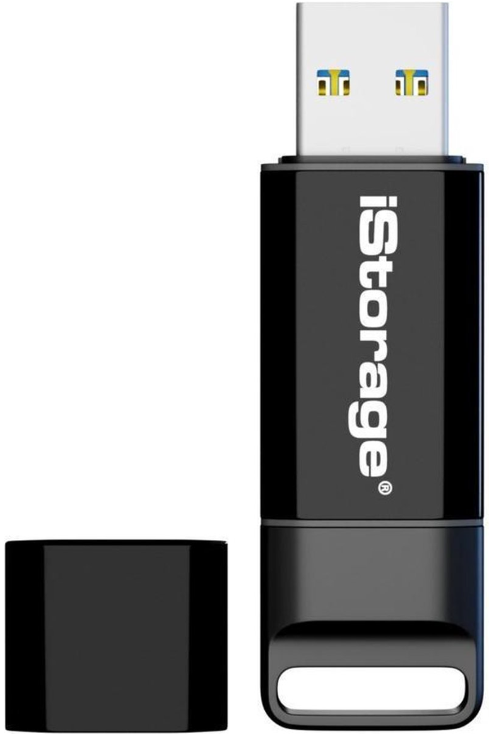 iStorage datAshur BT USB-Stick 64 GB – USB-A 3.2 Gen 1, 170/130 MB/s, AES-256, FIPS 140-2 Level 3, IP57