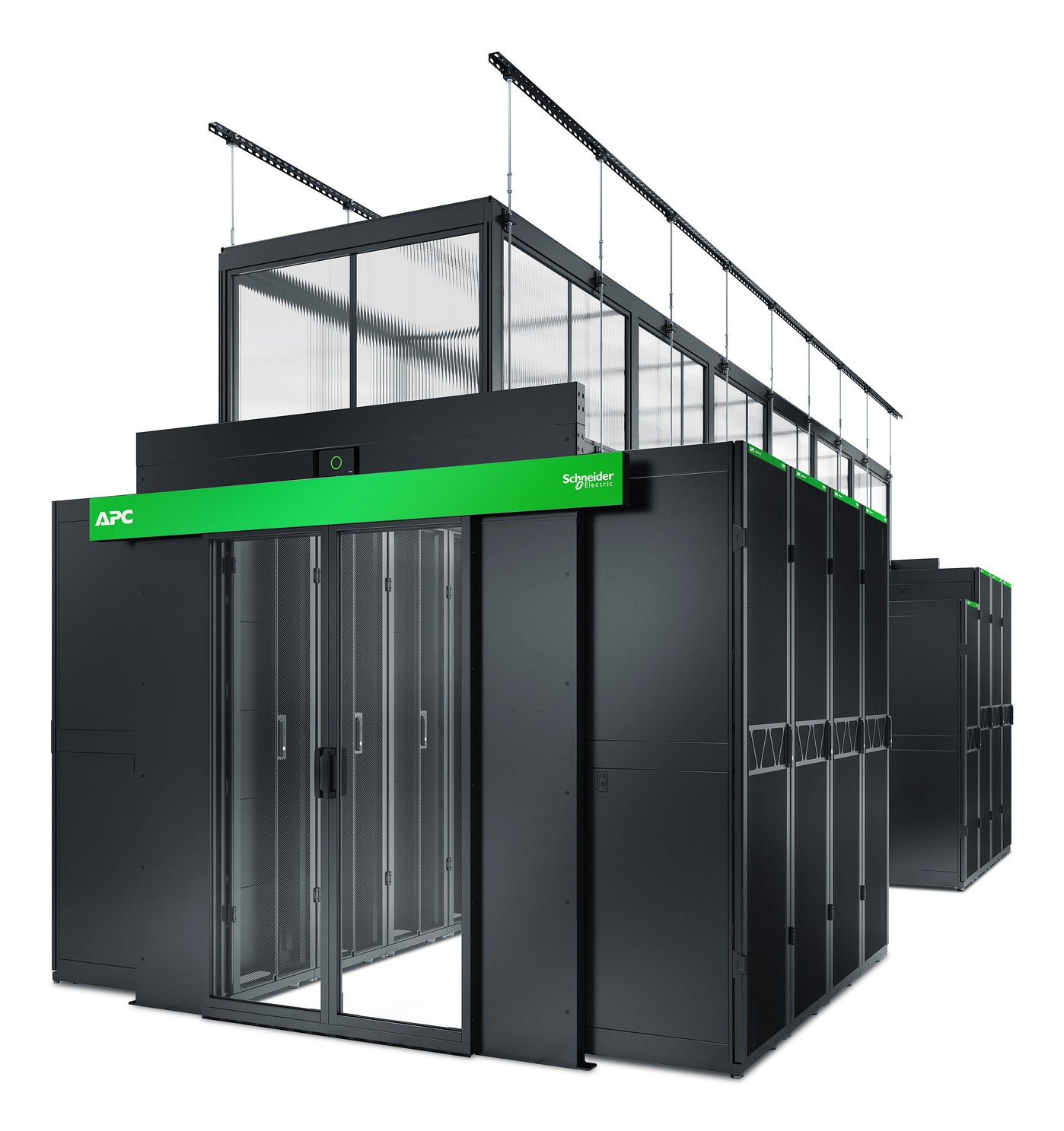 APC Rack-Schienenset 19" – Schwarz