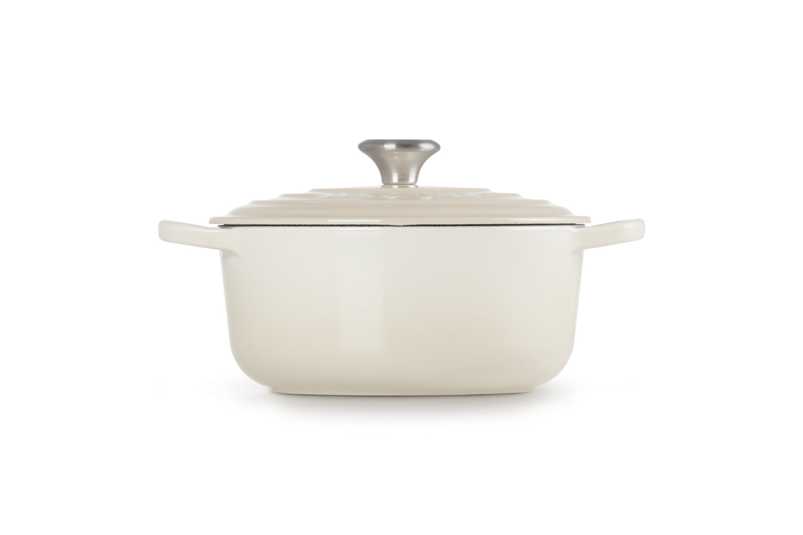 Le Creuset Kochtopf Signature – 3,3 l, Ø 22 cm, Gusseisen, Emaille, für Induktion, Gas, Glaskeramik