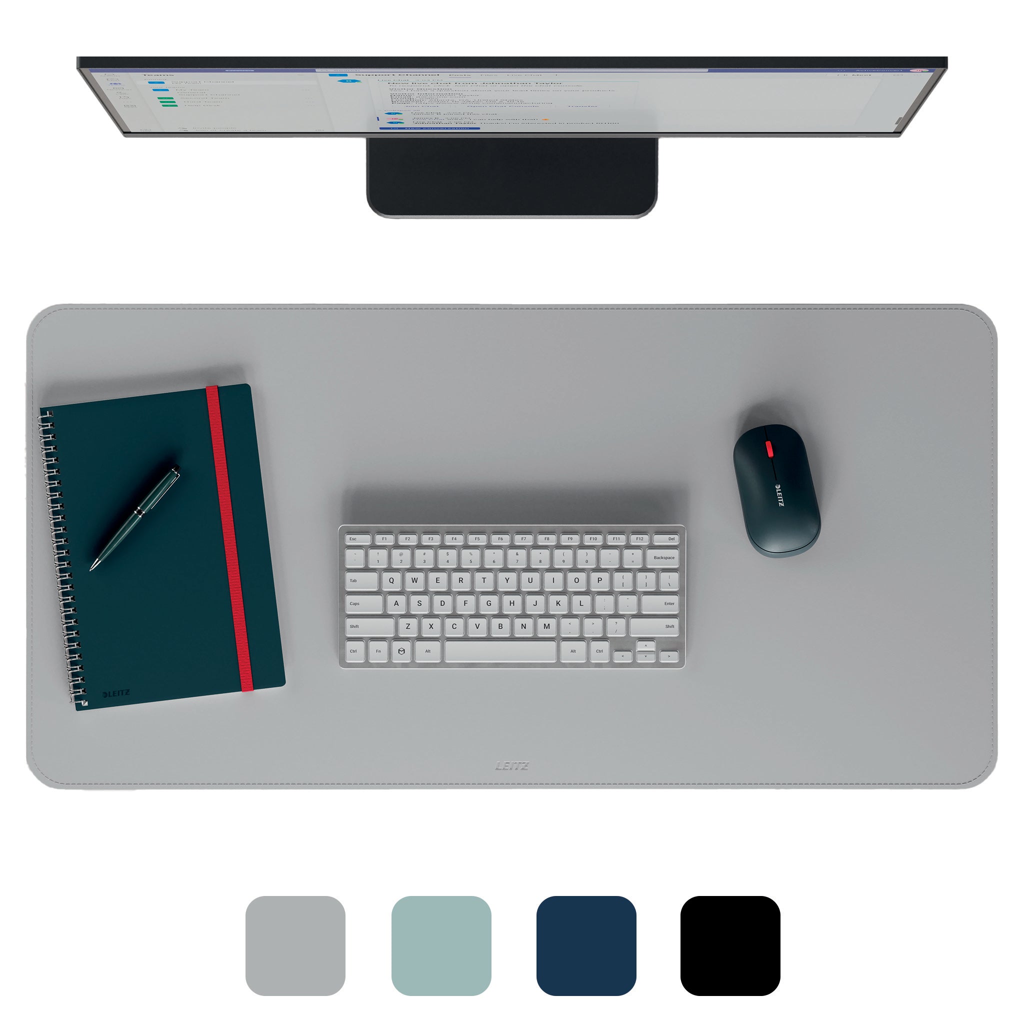 Leitz Schreibunterlage – 800 × 400 mm – Kunststoff, rutschfest