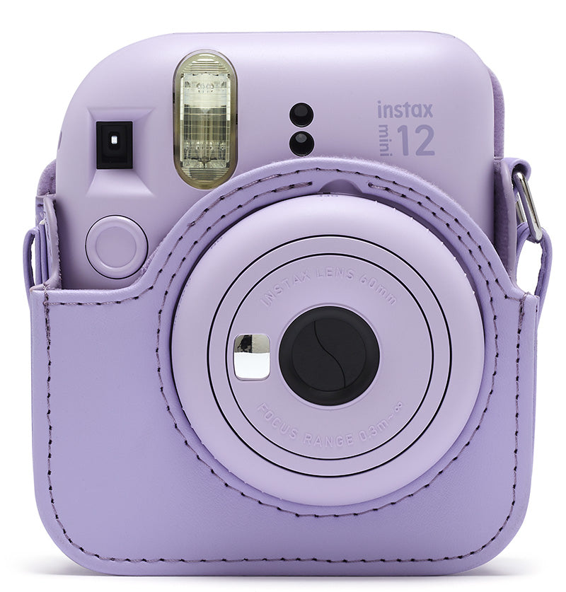 Fujifilm Kameratasche – mit Schultergurt, staub- & kratzresistent – für Instax Mini 12 – Violett