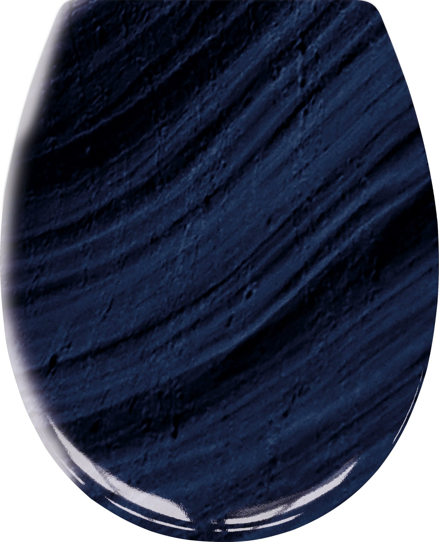 Kleine Wolke WC-Sitz Mystic – Duroplast, Absenkautomatik, Navy, 37 × 45 cm