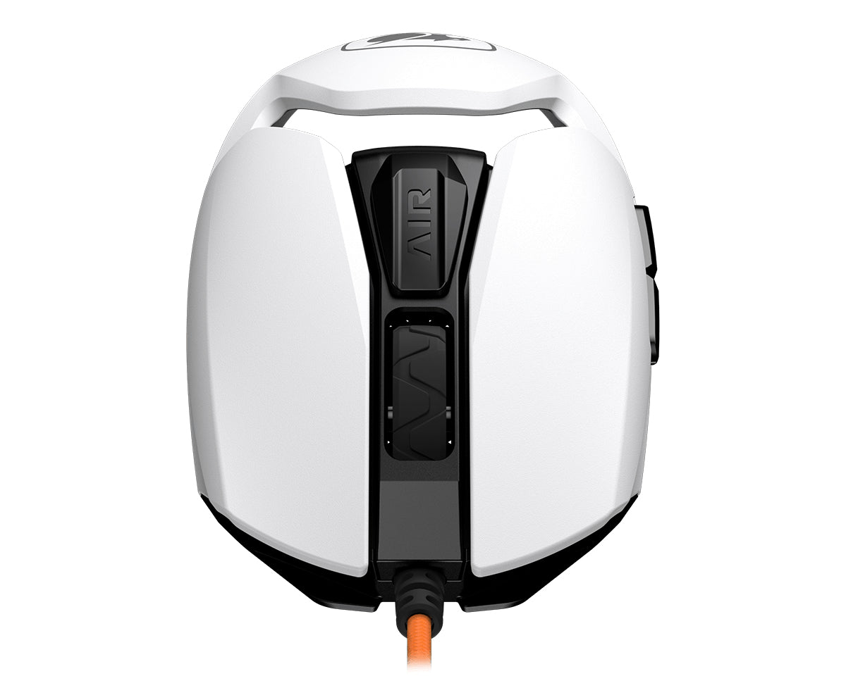 COUGAR Gaming AirBlader Tournament – Gaming-Maus – Kabelgebunden (USB‑A), 20000 DPI, Rechts, Weiss