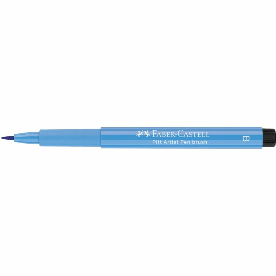Faber-Castell Pitt Artist – Pinselstift, 2,5 mm, pigmentiert, wasserfest, smaltblau