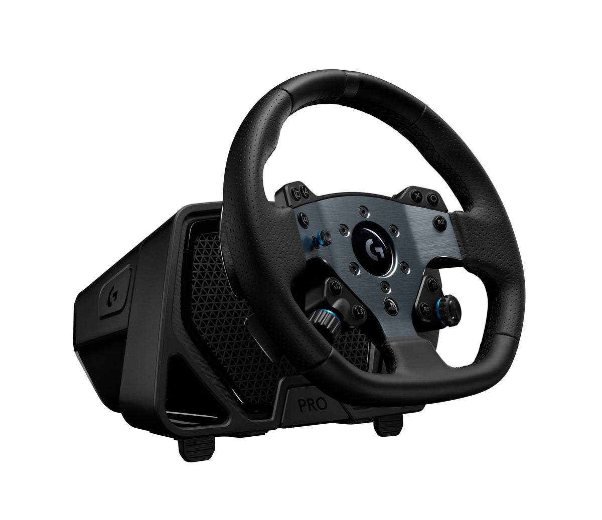 Logitech G Pro Wheel – Joystick – USB (kabelgebunden), Force-Feedback, Schwarz, für PC & PlayStation