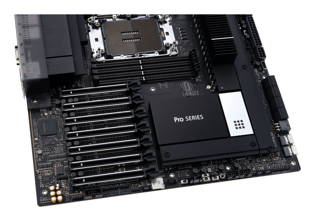 ASUS PRO WS W790E-SAGE SE – Mainboard – LGA 4677, Intel W790, EEB, DDR5, 8×DIMM, 2,05 TB