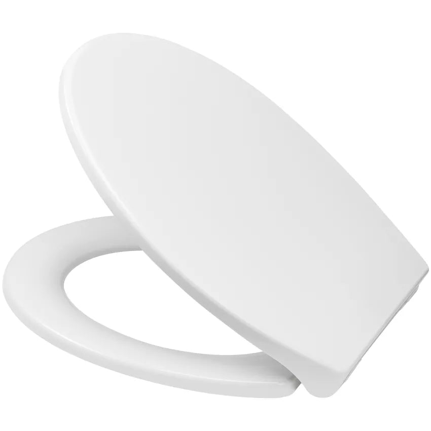 Diaqua Salvador – WC-Sitz – Polypropylen, weiss, mit Deckel, verlängert, 36,2 × 43,4 cm