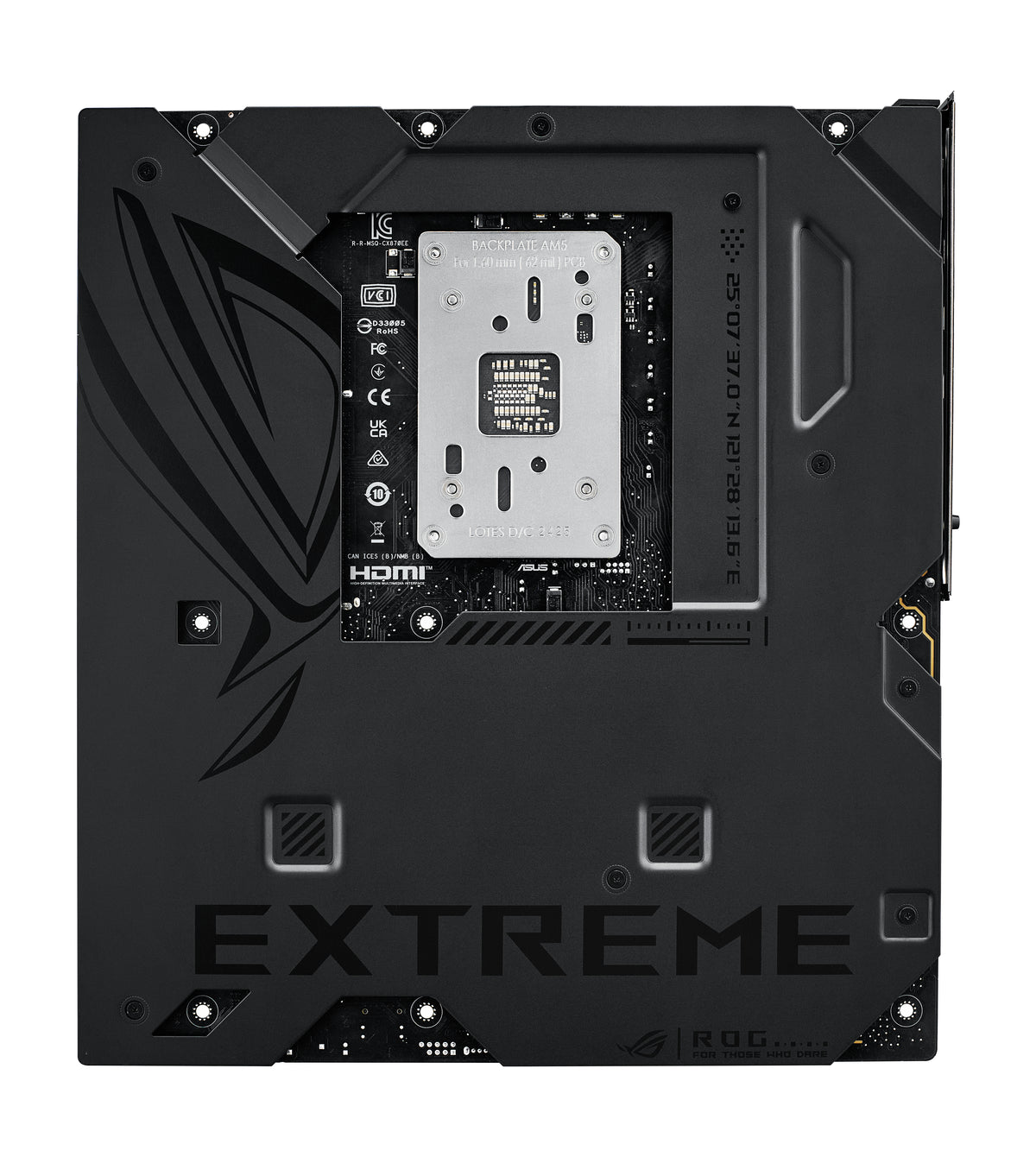 ASUS ROG CROSSHAIR X870E EXTREME – Mainboard – Sockel AM5, AMD X870E, E-ATX, DDR5