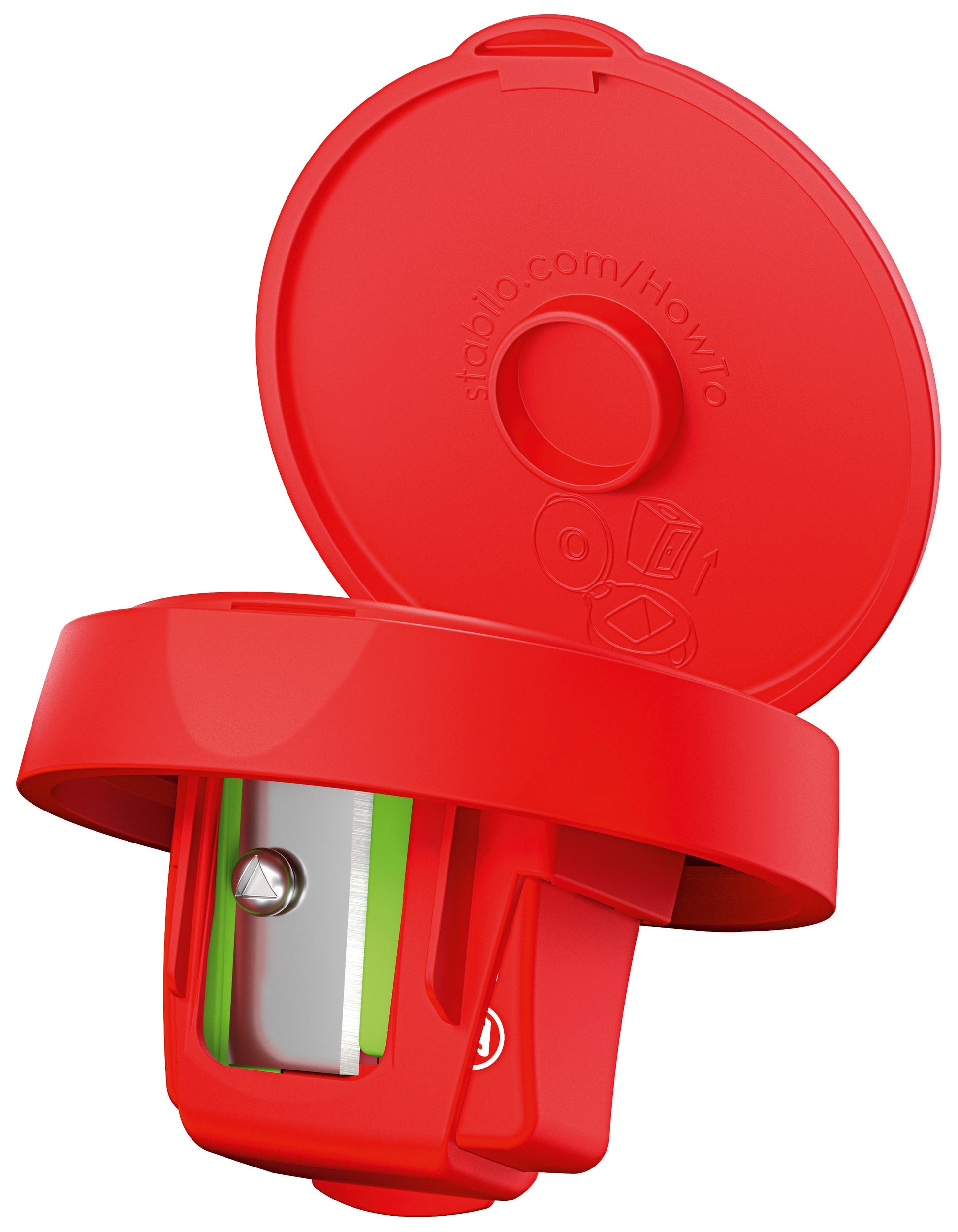 STABILO Woody Dosenspitzer 4849/01-6 Display – Woody 3 in 1 kompatibel, Kindersicherung