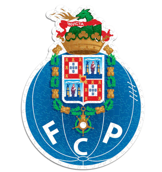 Iconic Puzzles Puzzle FC Porto Logo – 270 Teile – 30 × 40 cm – ab 10 J. – Holz – Mehrfarbig – FSC