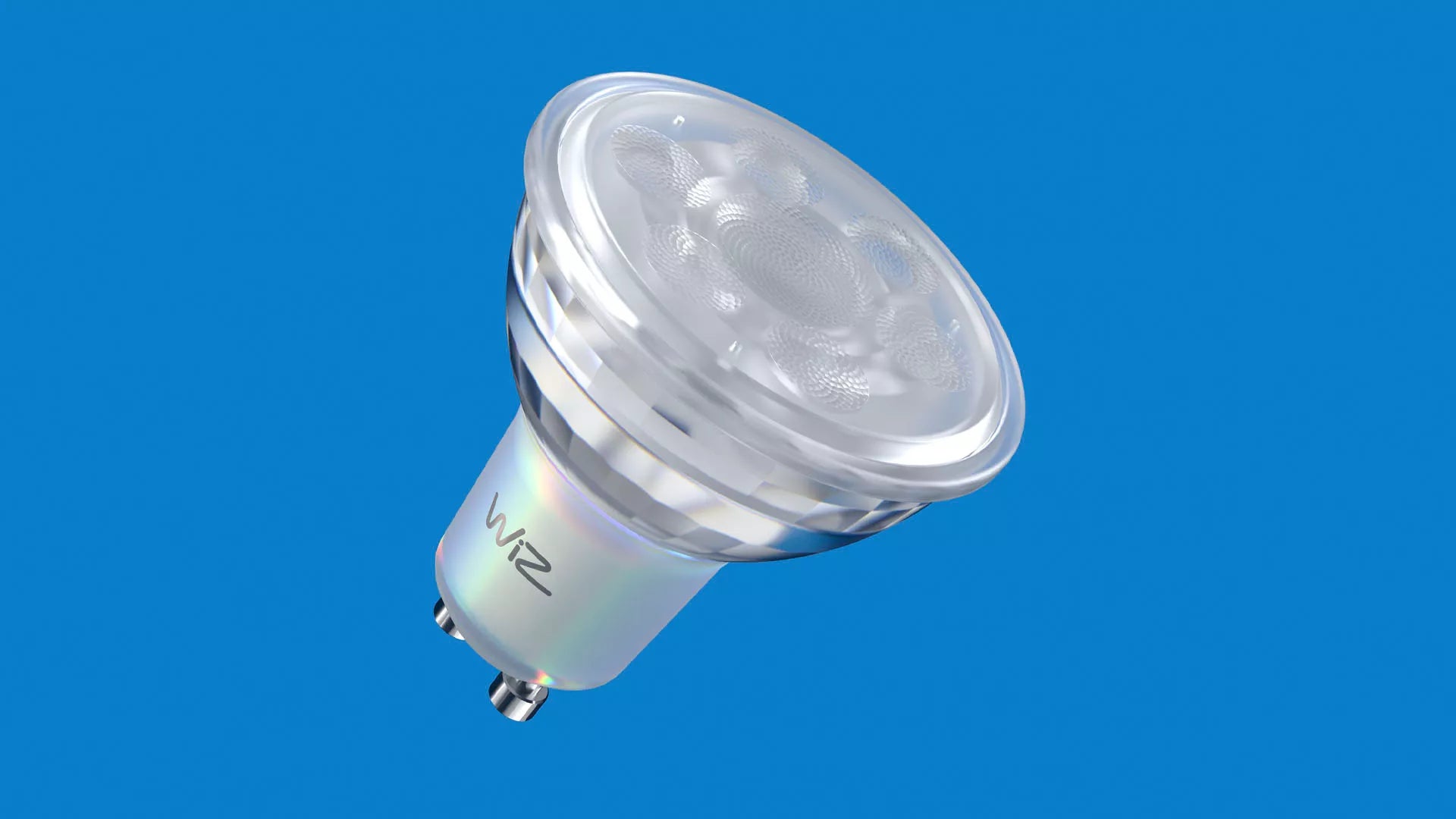 WiZ Weiss & Farbe LED-Reflektor PAR16 GU10 2er-Pack – 4,7 W dimmbar, 2200–6500 K, für WiZ, WLAN und Bluetooth