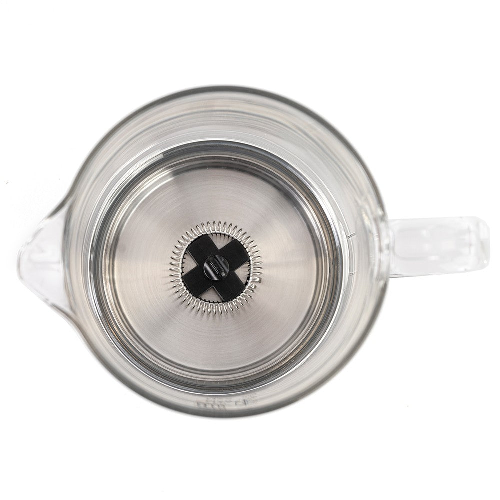 Rommelsbacher Milchaufschäumer MS 625 – 500 ml, 600 W, Heiss & Kalt – Schwarz/Edelstahl