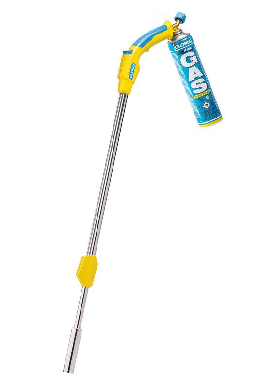 GLORIA Thermoflamm bio Comfort Unkrautbrenner – Länge 970 mm, Gewicht 2,3 kg – 2-teilig – inkl. Gaskartusche