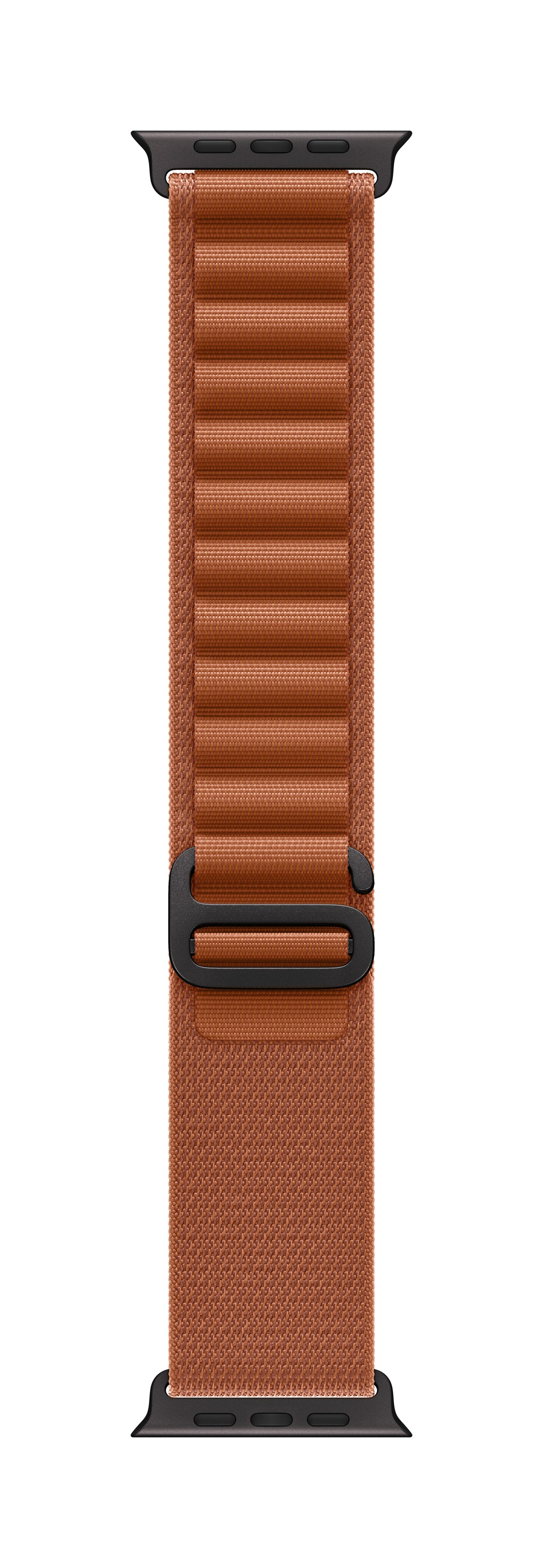 Apple AlpineLoop Black Titanium Finish – Armband – für Apple Watch 49 mm, Schwarz, M, Spandex